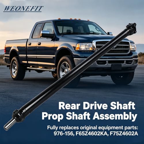 Rear Drive Shaft Prop Shaft Assembly 62.01 Inch Steel, Replacement for 2000-2003 Ford F-150 & 1997-1999 Ford F-250 4WD Automatic, Replace OE# 976-156 F65Z4602KA F75Z4602A - size: 976-156