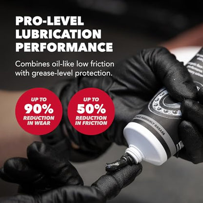 SILCA Synergetic All-Purpose Bike Grease for Reducing Friction - 3.38oz | Bicycle grease reduces friction and wear on bearings, bushings, thread bolts, plus other sliding and rotational surfaces