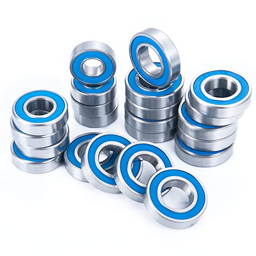 22Pcs Rubber Sealed Bearing Kit for Losi DBXL-E 2.0 Desert Buggy | 1/5 RC Car Model Upgrade Parts Accessories
