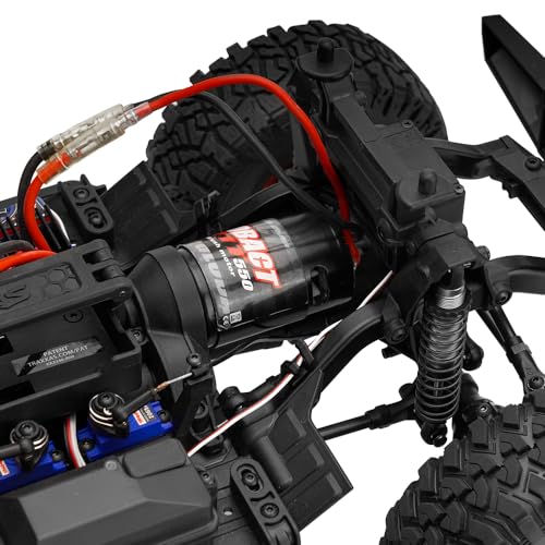 Globact 550 55T Brushed Motor for 1/10 RC Crawler TRX4 SCX10 Redcat RC4WD - size: 55T