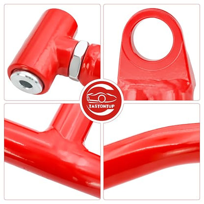 High Clearance Front Upper & Lower A Arms Kit for 2014-2023 Polaris RZR XP 1000/ XP4 1000, Heavy Duty High Clearance Forward Offset Front A-Arms, Red - size: For Polaris, style: Front
