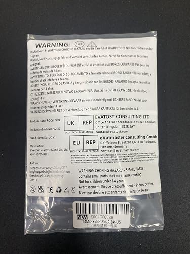 RampCrab Gearbox Skid Plate for TRX4M RC Car, Aluminum Alloy, Come with Bearing, Upgrades Parts for 1/18 TRX4-M Bronco Defender K10, 18.5G
