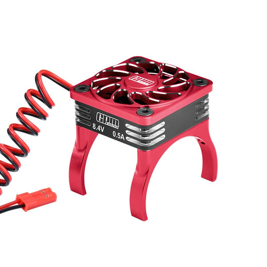 GPM 6061-T6 Alloy High Speed Cooling Fan 20000 RPM Compatible with 36Mm Motor for Mini Xrt Vxl 3S-108076-1 (Red) - color: Red
