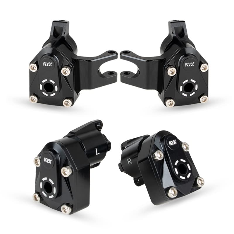 KYX Racing Aluminum Rear Axle Portal Housing Upgrades Parts Accessories for 1/18 RC Crawler Car Axial Capra UTB18