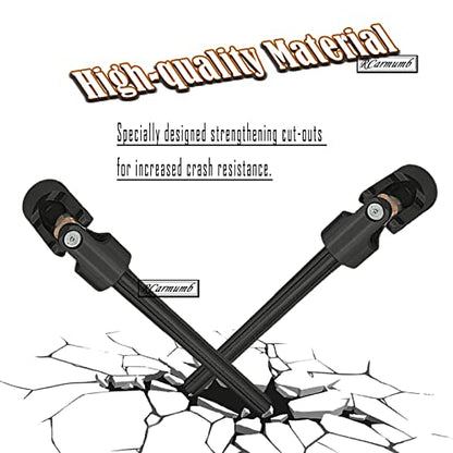 RC Drive Shaft Universal Upgrades for 1/10 SCX10 II Red cat D90 Gen7/Pro RC 4WD GEN8 SCX10 2, Rcarmumb 2pcs RC Crawler Driveshaft,Harden Steel #45 Part Hop-Ups (94-125MM & 116-170MM) Black - size: 94-125 & 116-170 mm