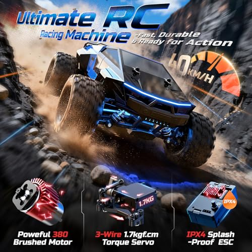 DEERC 9311&1815 All Terrain Fast RC Cars for Adults