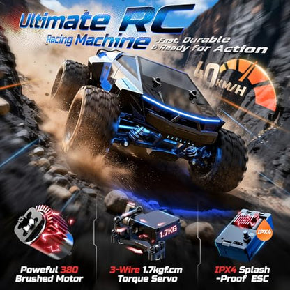 DEERC 9311&1815 All Terrain Fast RC Cars for Adults