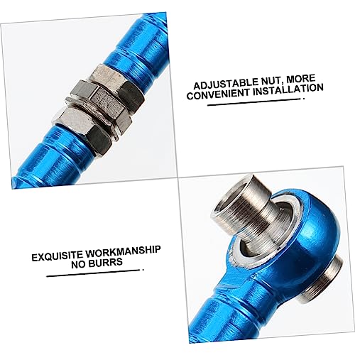 Rc Turnbuckle Rod Adjustable Linkage Steering Tie Rod Servo Link for Rc Car Truck 2 Pcs 1.57 X 0.39 X 0.31 in for Steering Control