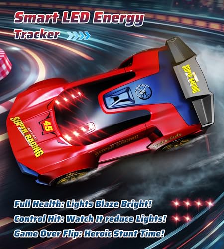 3-in-1 RC Drift Car Set - 2.4GHz Battle Remote Control Car, 2 Player Chase & Shoot Game, Parent-Child Interactive Toy Car, for Kids Ages 6+ (Red) - color: Red