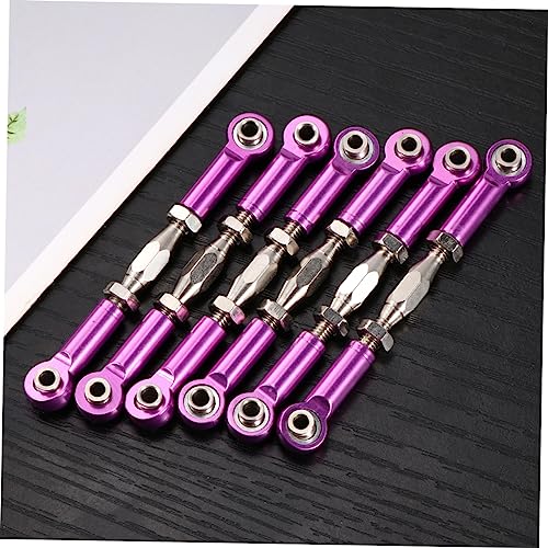Adjustable Turnbuckle Rod Kit 71mm Aluminum for Car Rod Linkage Easy Install for 1/10 Vehicles