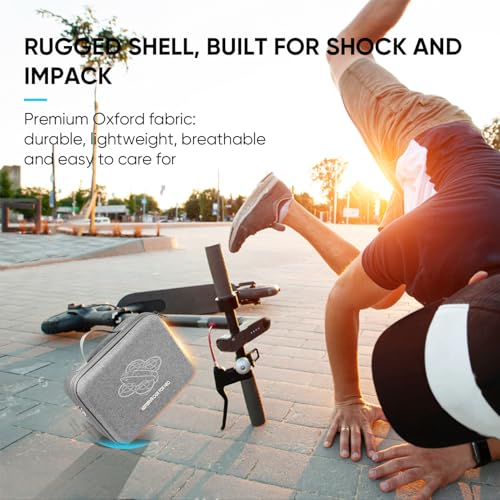 GAGITERVR N2S Neo Combo Hard Carrying Case, Travel Shoulder Bag with Soft Velvet Lining, Portable Protection for DJI Neo Drone, Up to 5 Batteries, Charging Hub & Accessories, Ideal for Trip & Storage - size: For 5 Batteries/Charging Hub