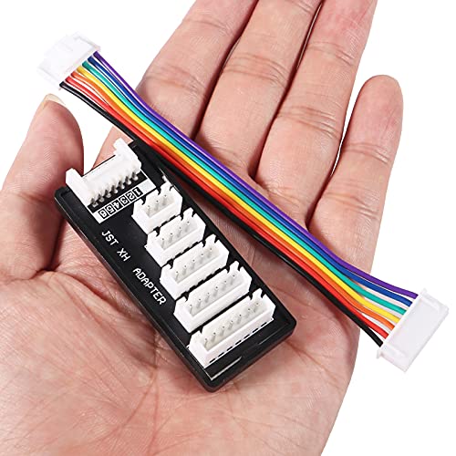2pcs RC Product JST-XH-2-6S Lipo Battery Charge Balance Board, JST XH Board Balance Expansion Charger Adapter gor RC 6S LiPo Battery Charge
