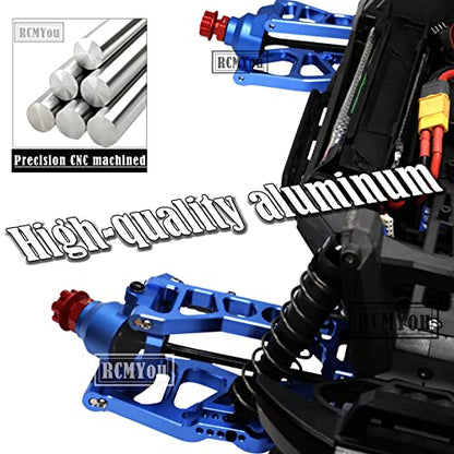 RC Caster Blocks C-hubs&Steering Blocks&Carriers Stub Axle Upgrades Part for 1/10 Maxx WideMaxx,Aluminum Hops Up for RC Truck Mode #89086-4,#89076-4,Replace #8932,8937,8952,Navy Blue