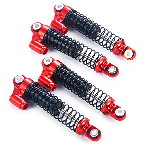 SWX 56mm Red Adjustable Shocks for TRX4M 1/18 | 56mm Shocks, Red, Adjustable, TRX4M, 1/18 Crawler, Assembled