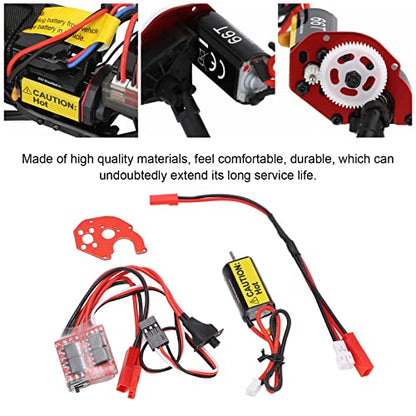 050 66T Brushed Motor 30A ESC Combo for Axial SCX24 RC Cars High Torque Low Noise Upgrade Power System 1 24 Scale Crawler DIY Replacement Parts
