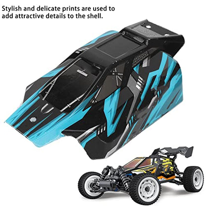 High Impact PVC Car Body Shell, Outstanding Fit Replacement for SCY 16201PRO 1/16 RC Cars, Exquisite Stylish Print Details, Directly Replace Old or Broken Shells (Blue)