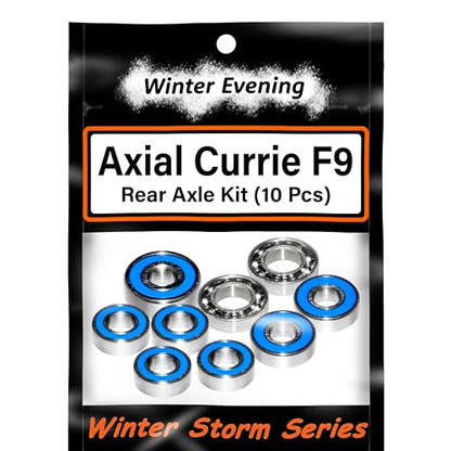 for Axial Capra Currie F9 | Rear Axle (10 Pcs Bearings Kit)