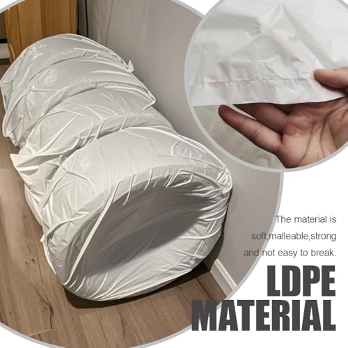 4PCS Extra-Large Tire Covers, Tear-Resistant LDPE Plastic Tire Bags for Storage & Transport Car Tires Wheel, Waterproof Dustproof Tire Storage Bag,Universal for Most Vehicles (43.3" * 39.2") - size: 4PCS