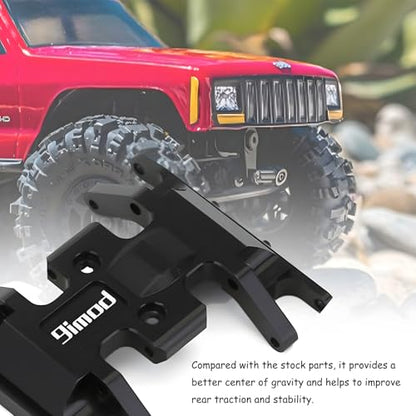 Aluminum Scx24 Skid Plate for 1/24 RC Crawler Upgrades Parts | Compatible with SCX24 Bronco,Gladiator,Deadbolt,C10 Aluminum Skid Plate for Chassis Transmission & Gearbox