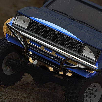RC Car Bumper, Metal Front Rear Bumper for 1/10 Scale RC Crawler Bumper with Heavy Duty Protection for Off Road Enthusiasts