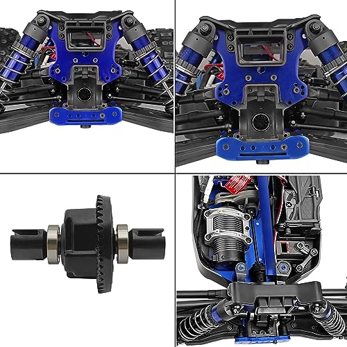 Steel Front Rear Diff Gear 10T 43T for Tra-xxas 1/8 Scale 4WD Sledge | Transmission Differential Gears Upgrade Parts