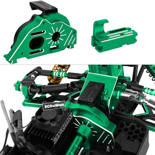 RC Upgrades Part for 1/10 Senton/Granite 3S &550,Shocks,Driveshafts,A Arms,Turnbuckles,Caster Block Set,Gearbox,25T Servo,58T Slipper,Center CVD &Support,Shock Towers,Steering,Green - color: Green(1set)