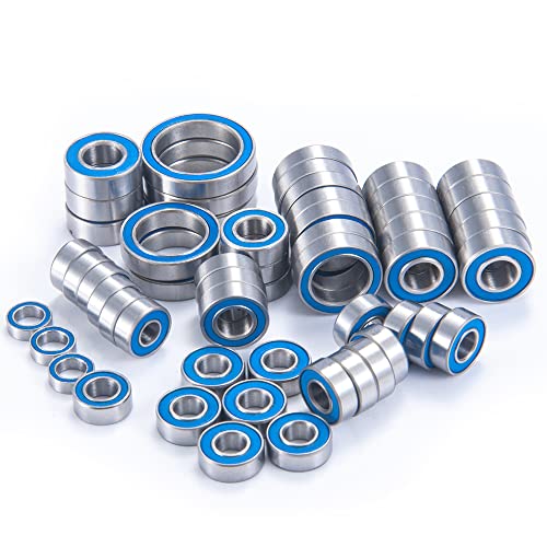 1set/55pcs RC Car Bearing Kit Front&Rear Axle Carrier Kit for TRX6 1/10th RC Crawler Car Upgrades