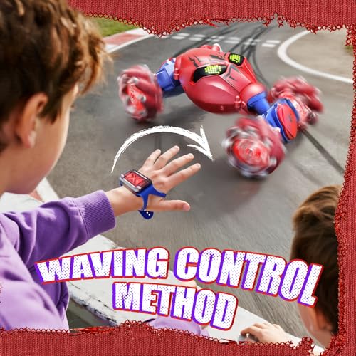 Veeniix V993 Gesture Sensing RC Stunt Car V995 Mini Drones for Kids 8-12 and Beginners