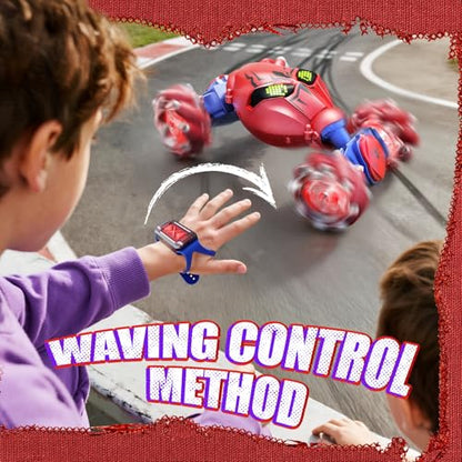 Veeniix V993 Gesture Sensing RC Stunt Car V995 Mini Drones for Kids 8-12 and Beginners