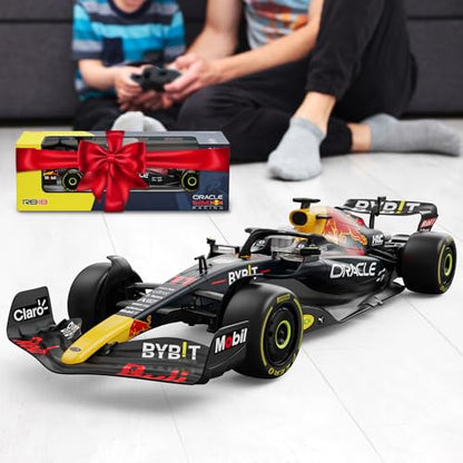 Voltz Toys Authentic Licensed 1:12 F1 RedBull Rb18 Remote Control Car - F1 Collection RC car Series for Kids and Adults - 2.4GHz RC Car for Gift (1:12 RedBull Rb18(NO.11)) - color: 1:12 Redbull Rb18(no.11)
