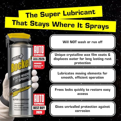Multi-Purpose Lubricant Spray, 15.2 Fl Oz | Penetrating Oil, Anti-Corrosion Spray, Water-Resistant Protective Coating, For Rusted Bolts, Tools, Bikes & Garden Equipment - size: 15 fl oz (Pack of 1)