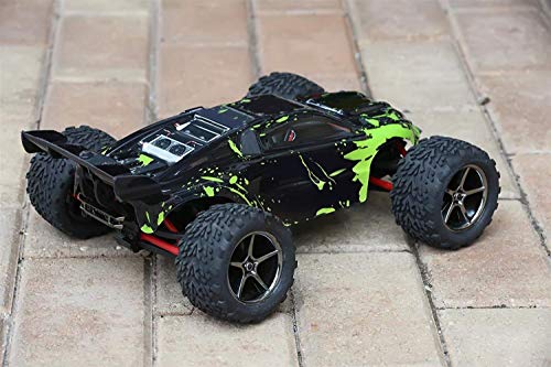 SummitLink Compatible Custom Body Muddy Green Over Black Replacement for 1/16 Scale RC Car or Truck (Truck not Included) ERMN-BG-02