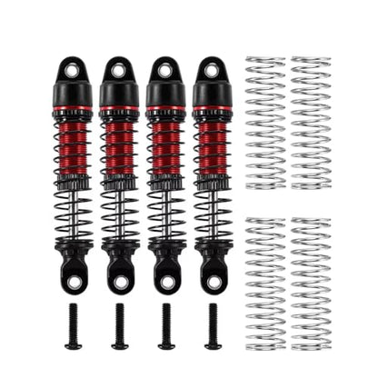 RC Car Shock Absorbers Compatible with TRX4M 1/18 Remote Control Crawler Upgrade Parts Replacement Accessories 53mm Threaded Shock Absorber Oil Damper