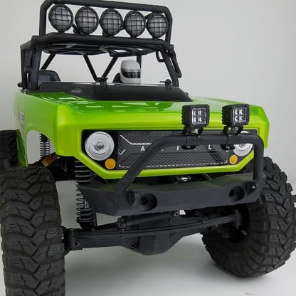 RC Car LED Lights Headlights Headlamp Square Lens Spotlight 2PCS Compatible with 1/10 RC Crawler Car TRX4 TRX6 Axial SCX10 90046 RR10 D90 Upgrades Parts (D-4 Holes) - color: D-4 Holes