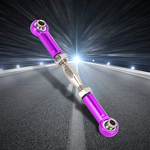 RC Pull Rod, 6Pcs Adjustable Servo Links Tie Rod RC Car Linkage Aluminum Alloy Turnbuckle Rod Linkage Set for RC Hobby Car Model() Turnbuckle Rod Linkage Rc Car 50Mm Turnbuckle