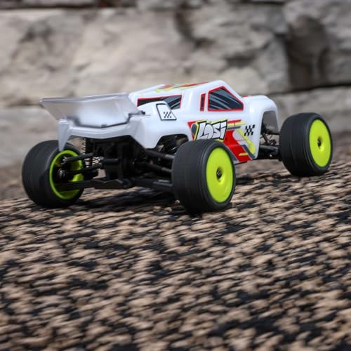 Losi Micro-T 1/28 2 Wheel Drive White RTR LOS-1392T1 - color: White