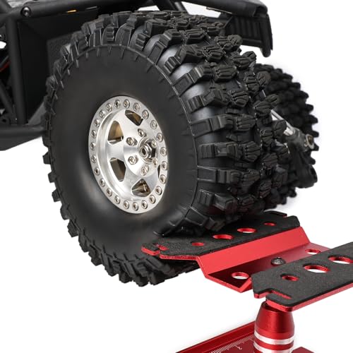 Soft 1.9 RC Crawler Tires with Foam Inserts for Traxxas TRX4 Axial SCX10 III/II Redcat Gen8 Vanquish VS4-10/H10/F10 RC4WD HPI 1/10 RC Rock Crawlers Trail Trucks RC Climbing Tyres - size: 1.9 rc crawler tires