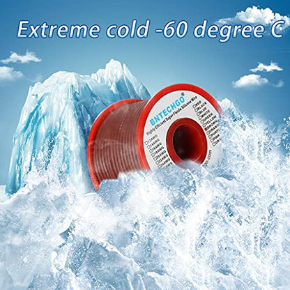 BNTECHGO 30 Gauge Silicone Wire Spool 50 ft Brown Flexible 30 AWG Stranded Tinned Copper Wire | Flexible 30 AWG Stranded Wire Silicone Rubber Insulation For RC Models, Drone, Robot, LED Lighting Systems, 3D Printer, DIY - size: 30 gauge silicone wire 50ft