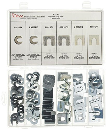 Disco Automotive 8101 Universal Body Shim Assortment