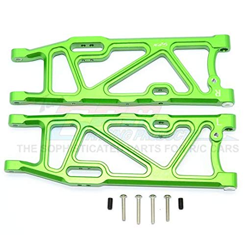 GPM Arrma 1/8 KRATON/Outcast/Notorious/Talion 6S BLX Aluminum Rear Lower ARMS -1PR (Green)