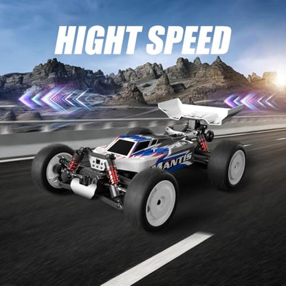 1/16 Scale 4WD RC Off-Road Truck, 70KM/H Brushless Remote Control Car with Full Proportional Steering, All-Metal Bearing Gear Vehicle Model for Hobbyists