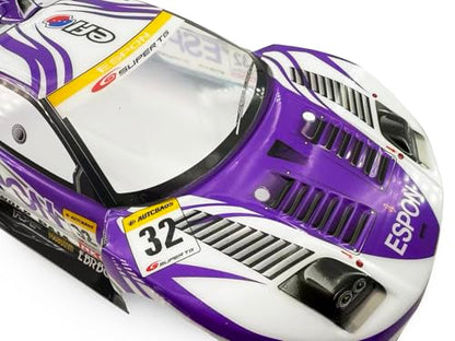 1/10 Scale RC Drift Racing Touring On Road Car Painted Body Shell, Spoiler Included, Pre-Cut, 258mm Wheelbase (Honda NSX-GT Style) - color: Honda Nsx-gt Style
