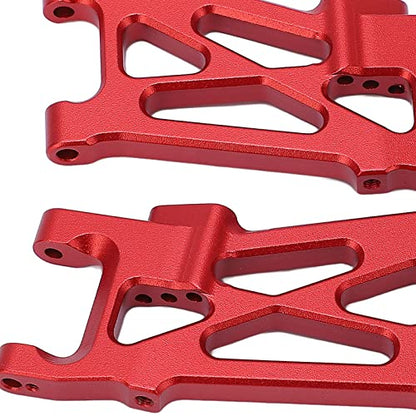Oumefar Rear Suspension Arms RC Accessories, Aluminum Alloy Rear Swing Arms RC Rear Lower Swing Arm RC Car Upgrade Parts for LOSI 1/10 22S 2WD(Red)
