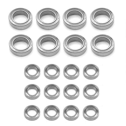 20Pcs Stainless Steel Ball Bearing Set for Wltoys 144001 144002 124016 124017 124018 124019 RC Cars