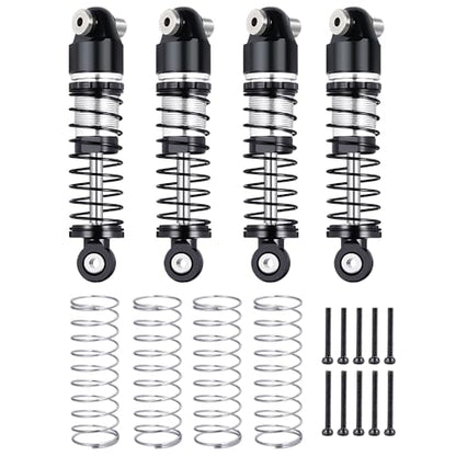1/24th Aluminum RC Car Shocks 38mm Extended Absorber Damper for All AXIAL SCX24 AXI90081 Deadbolt C10 JLU Gladiator Bronco - size: 38mm
