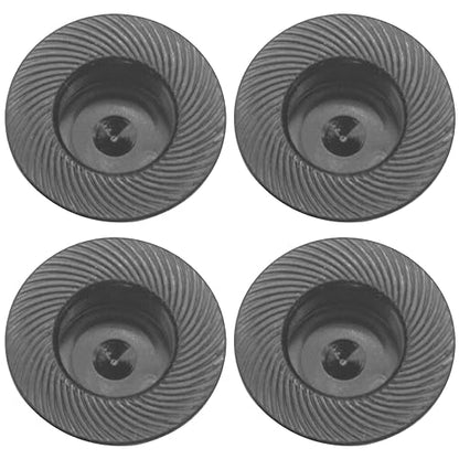 4Pcs ShareGoo Aluminium Wheel Hub Cover Nut Anti-dust Cover 17mm Self-Lock Hex Nut Adapter Compatible with Traxxas Hobao Team-C Losi HSP Redcat 1/8 RC Car Truck