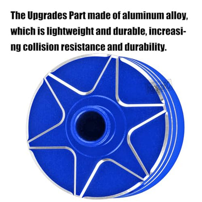 RC Upgrades Part for 1/8 Kraton/Outcast/Talion 6S BLX EXB,Notorious 6S BLX,1/7 Mojave 6S BLX EXB,BigRock/Fireteam 6S BLX,Aluminum Diff Case Differential Carrier,Replace #ARA310983 Navy Blue - color: Navy Blue(for 1/7 1/8)