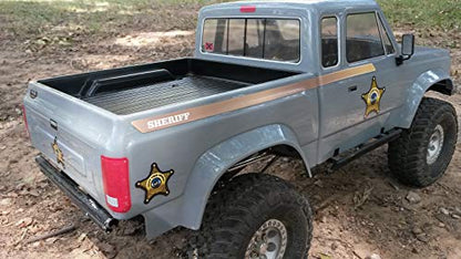 RC Car Truck Decals Stickers - Sheriff - Choose from 2 Set Styles 1/10 1/8 Scale (Modern Style Set) - color: Modern Style Set