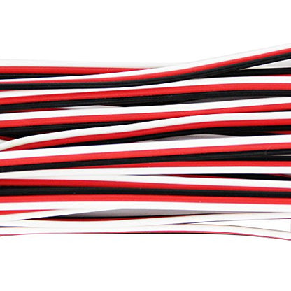 20pcs 3.93inch 10cm 100mm Servo Extension Lead Wire Cable Male to Male KK MK MWC 26awg Servo Wire