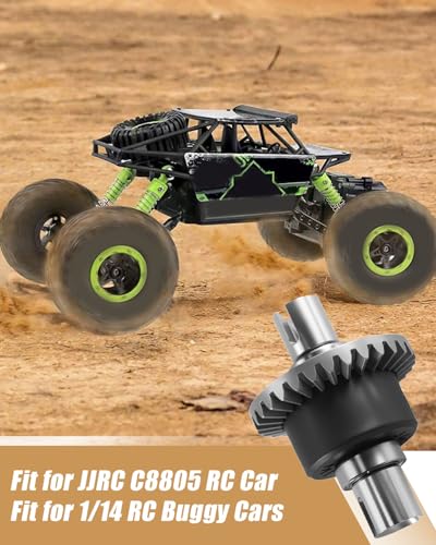 Differential Drive Assembly Fit for JJRC C8805 RC Cars | RC Car Differential Gear Component, Drive Assembly Parts, 1/14 Buggy Vehicle Accessory